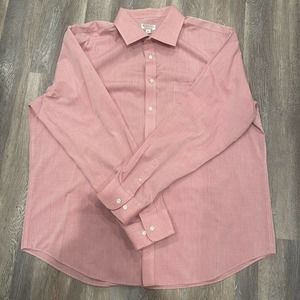 Merona Mens Button Down Dress Shirt Sz XXL